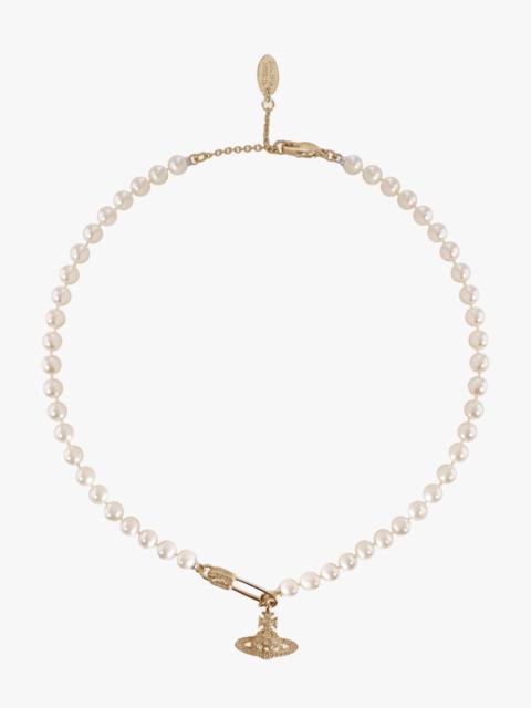 Vivienne Westwood LUCRECE PEARL NECKLACE | WHITE/GOLD