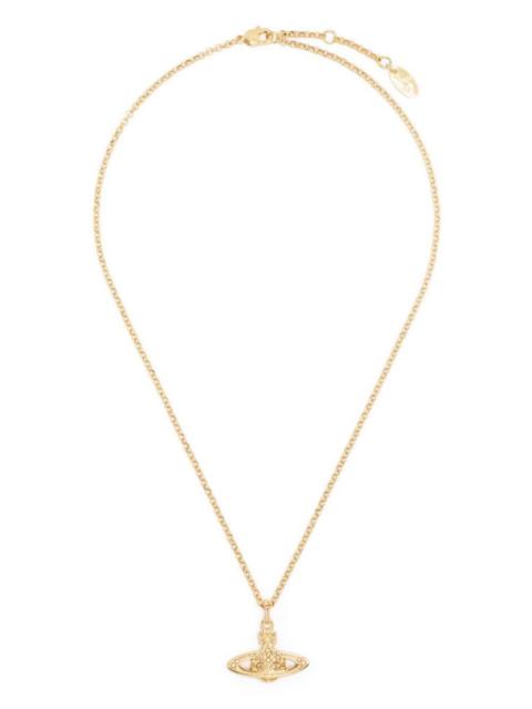 Vivienne Westwood ORB-PENDANT CRYSTAL-EMBELLISHED NECKLACE