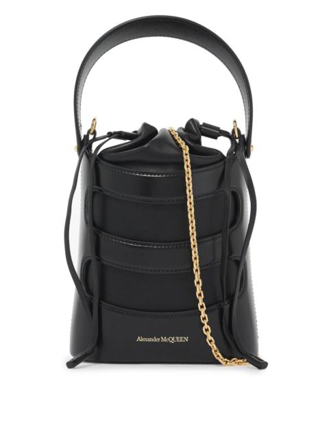 Alexander McQueen MINI BUCKET BAG BY THE RISE