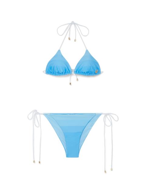 CASABLANCA Blue Gradient Bikini Set