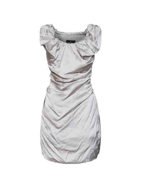 Vivienne Westwood twisted-effect mini dress