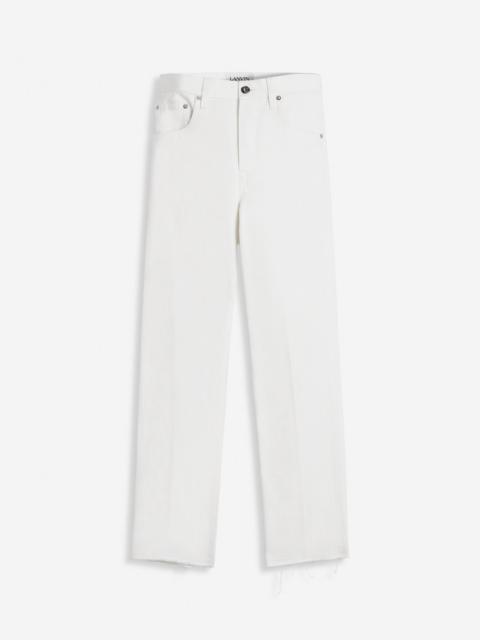 Lanvin 5-POCKET STRAIGHT-LEG PANTS