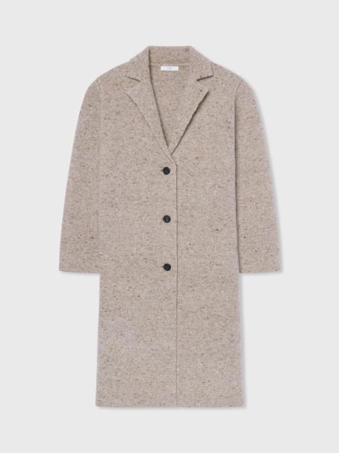 GUCCI Sweater Coat in Wool Cashmere Tweed