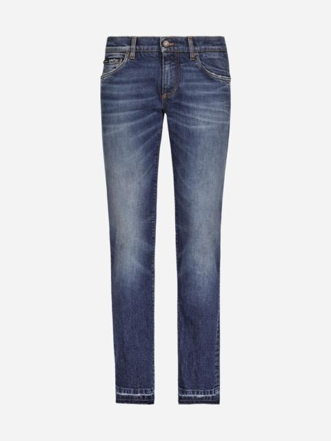Dolce & Gabbana Washed skinny fit stretch denim jeans