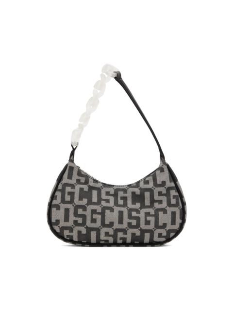 GCDS Black Monogram Bag