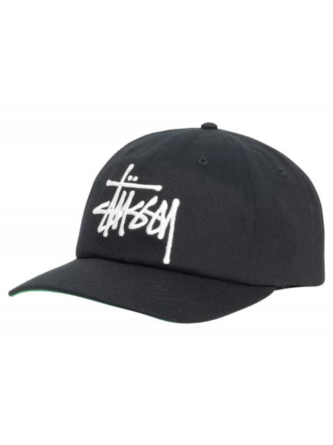 Stüssy Stussy Low Profile Big Basic Snapback Shadow Black
