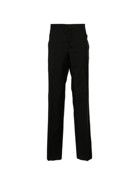 Moschino contrasting-pockets virgin wool tailored trousers