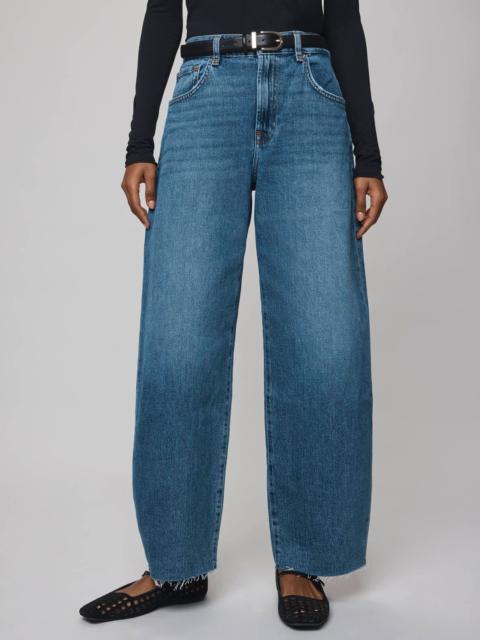 Splendid Carson Barrel Leg Jean in Medium Wash