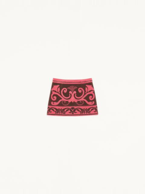 Valentino TERRY CLOTH SKIRT