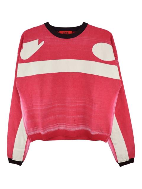 graphic-print sweatshirt