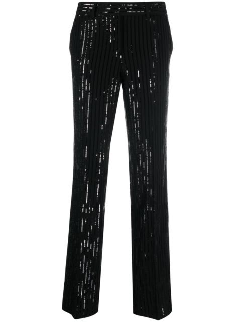 MICHAEL KORS high-waisted sequin trousers