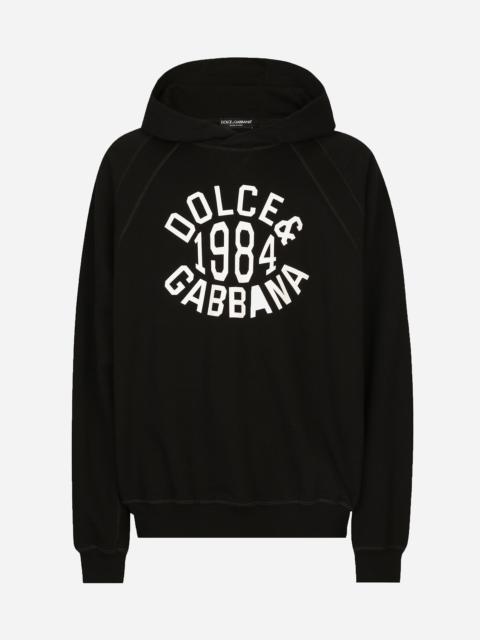 Hoodie with Dolce&Gabbana print