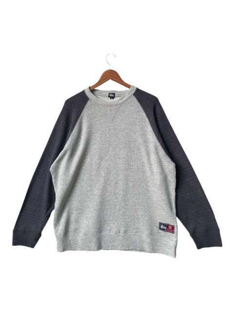 Stüssy Vintage Stussy Color block Style Pullover Sweatshirt
