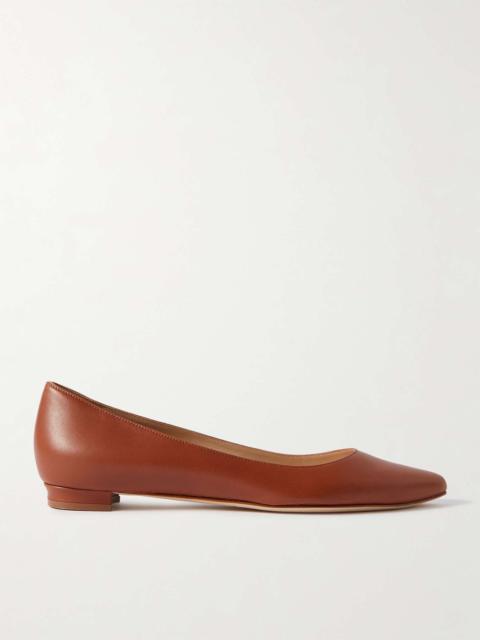 BB 10 leather point-toe flats