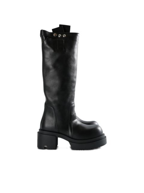 Rick Owens 'Knee Pull On Bogun' boots | julianfashion