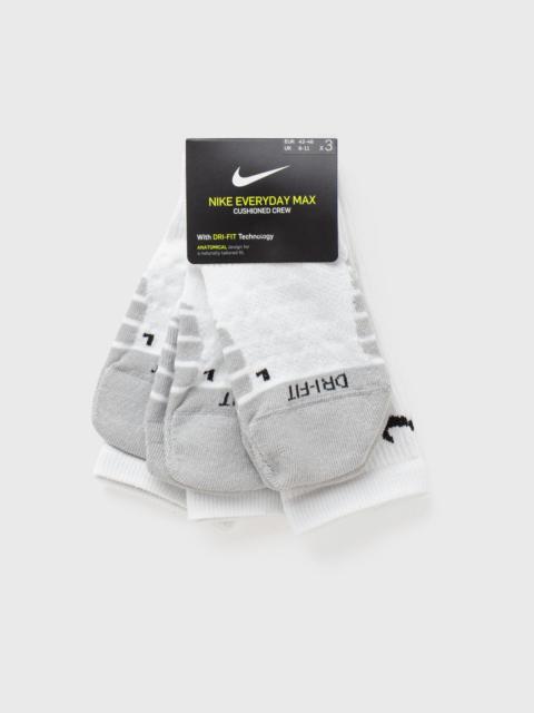 Nike Max Cushioned Training Crew Socks (3 Pairs)