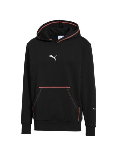 PUMA logo-print hoodie