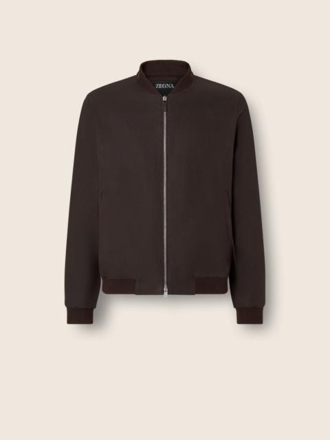 ZEGNA OASI LINO BOMBER