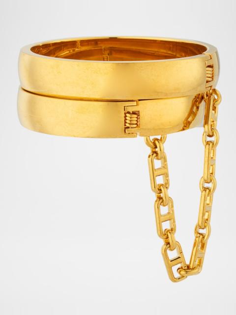 TOM FORD Whitney Double Bangle Bracelet