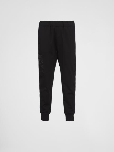 Prada Technical fleece pants