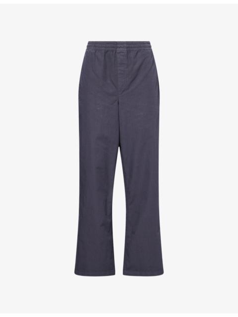 Palmes Lucien Wide-Leg Cotton Trousers