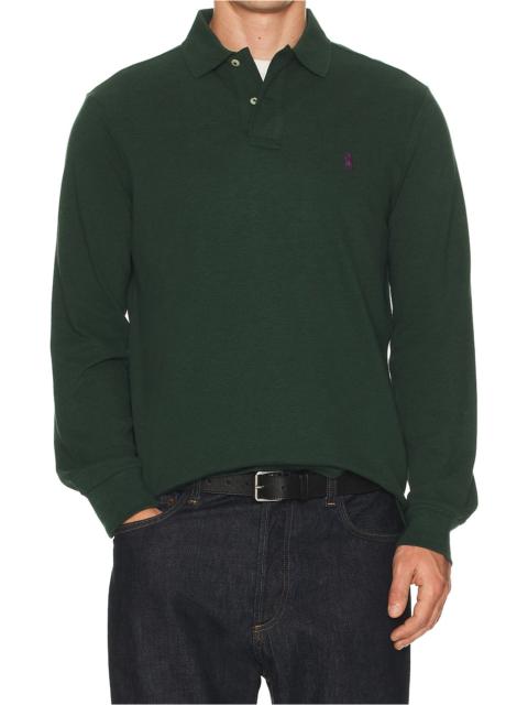 Polo Ralph Lauren Long Sleeve Mesh Polo