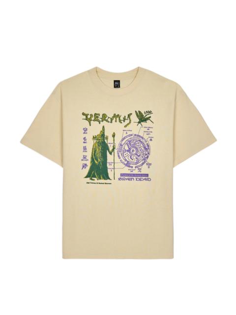 BRAIN DEAD Brain Dead Fantasy Games Vermis Old Curses T-shirt - Natural