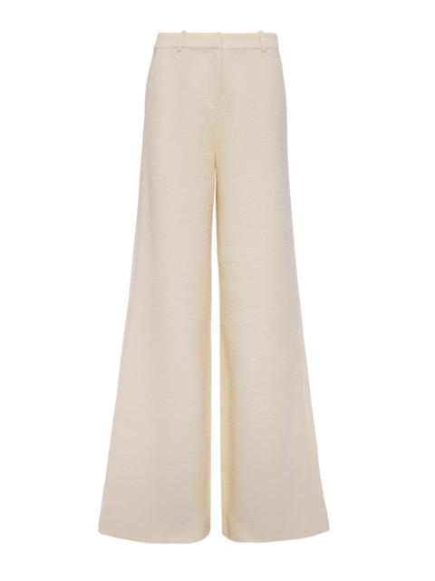 L'AGENCE Pilar Tweed Wide-Leg Pant