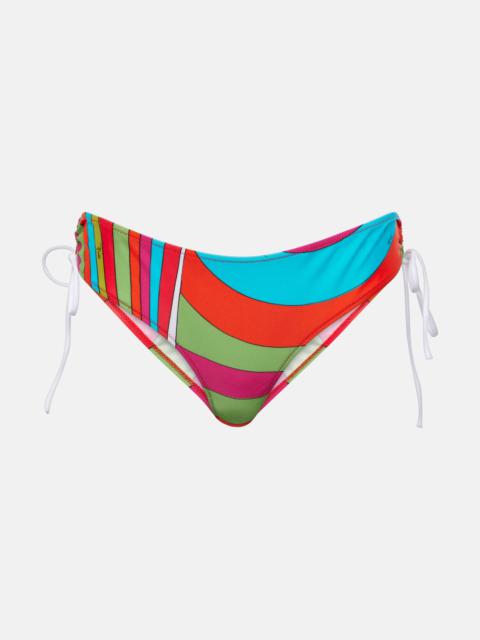 PUCCI Iride-print bikini bottoms