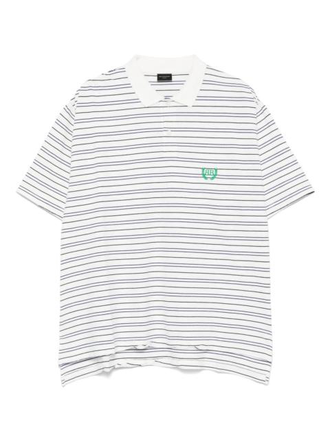 BALENCIAGA Logo-embroidered Polo Shirt