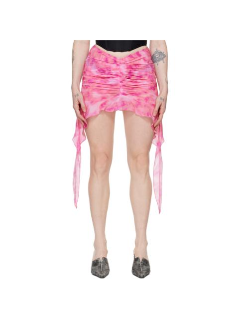 MISBHV Pink Camo Miniskirt