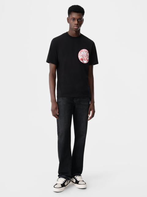 AMIRI AMIRI STAGGERED WAVE TEE