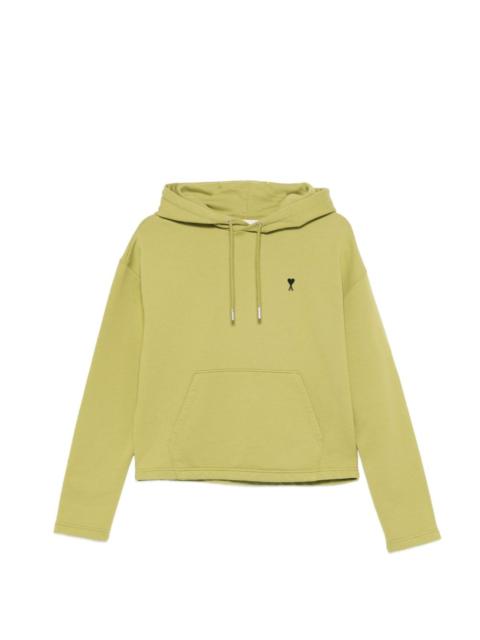 AMI Paris embroidered hoodie