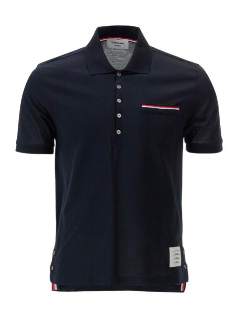 MERCERIZED COTTON POLO SHIRT