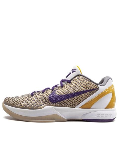 Nike Nike Zoom Kobe 6 '3D Lakers' 429659-105