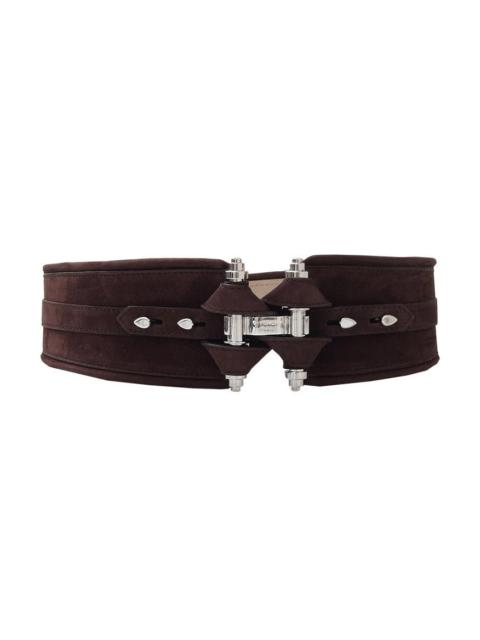 Givenchy Chocolate Obsedia Waist Belt