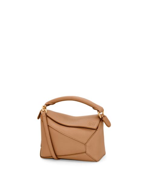 Loewe Mini Puzzle bag in soft grained calfskin | REVERSIBLE