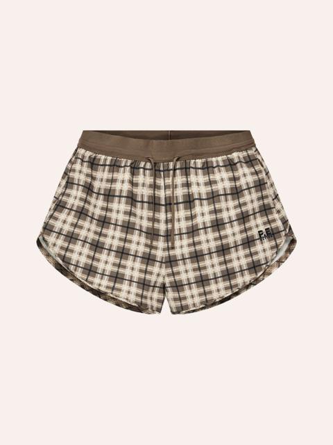 P.E NATION LINEAR SHORT 2.0 IN CHECK