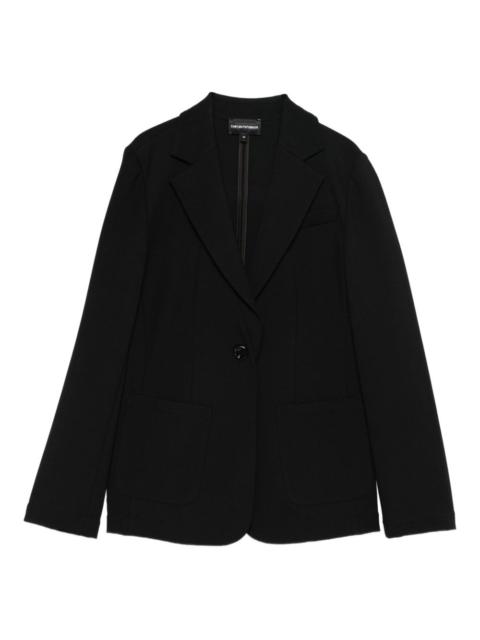 EMPORIO ARMANI single-breasted blazer