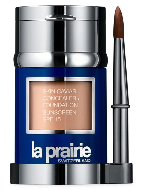 LA PRAIRIE Women's Skin Caviar Concealer Foundation Sunscreen SPF 15 - Tender Ivory
