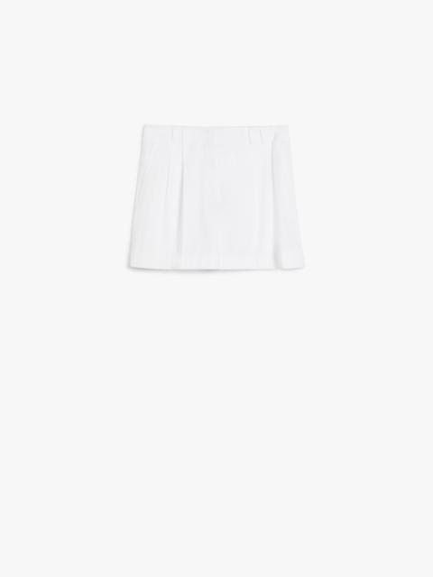 Max Mara BERGEN Cotton gabardine shorts