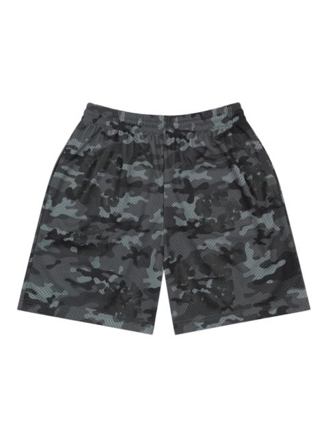 DENIM TEARS Denim Tears Camo Cotton Wreath Mesh Shorts Black