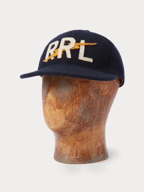 RRL by Ralph Lauren Appliquéd Wool-Blend Felt Ball Cap