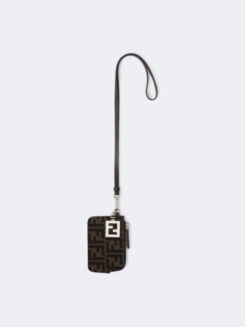 FENDI FF coin purse with strap