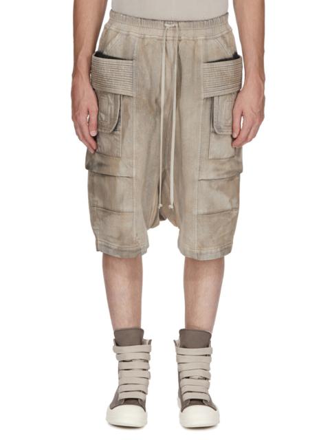 Rick Owens DRKSHDW Creatch cargo shorts