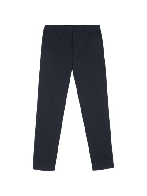 NN07 Foss pinstriped tapered trousers