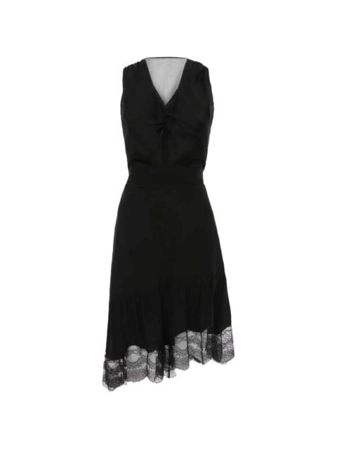 Victoria Beckham lace-trim mini dress