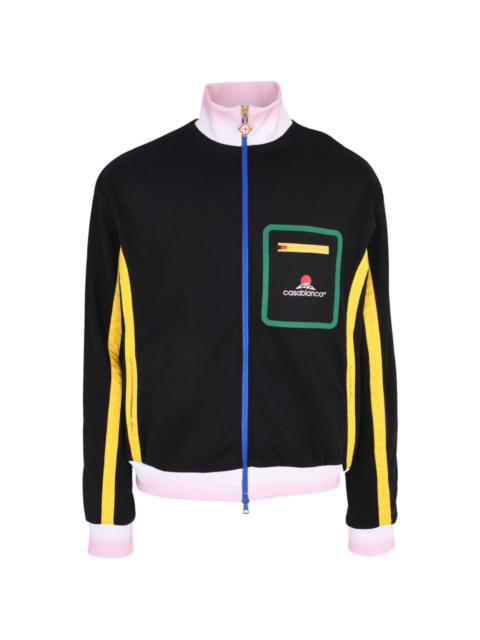 CASABLANCA spray rib track jacket