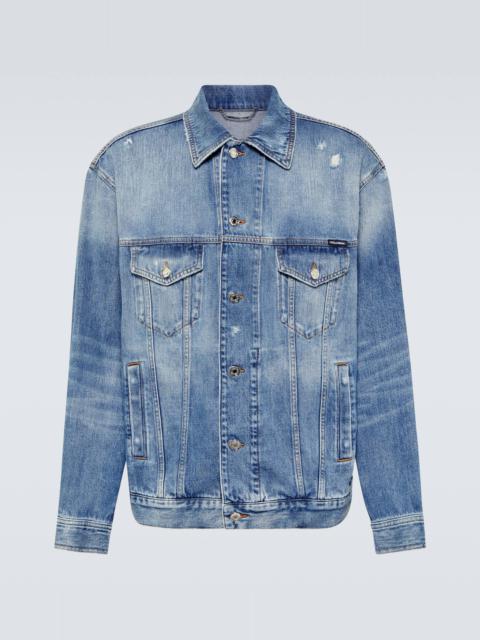 Dolce & Gabbana Distressed denim jacket
