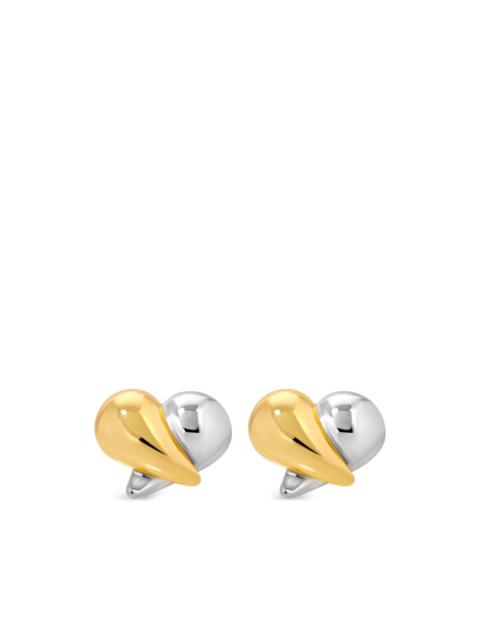HEAVEN MAYHEM Paloma heart-shaped earrings